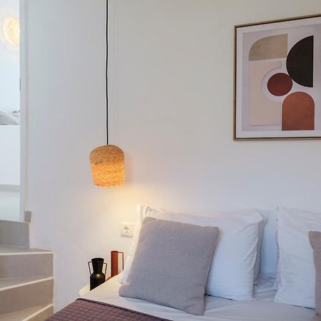 Sea Rock & Sky Private Mykonos Residence Merchia Beach 외부 사진