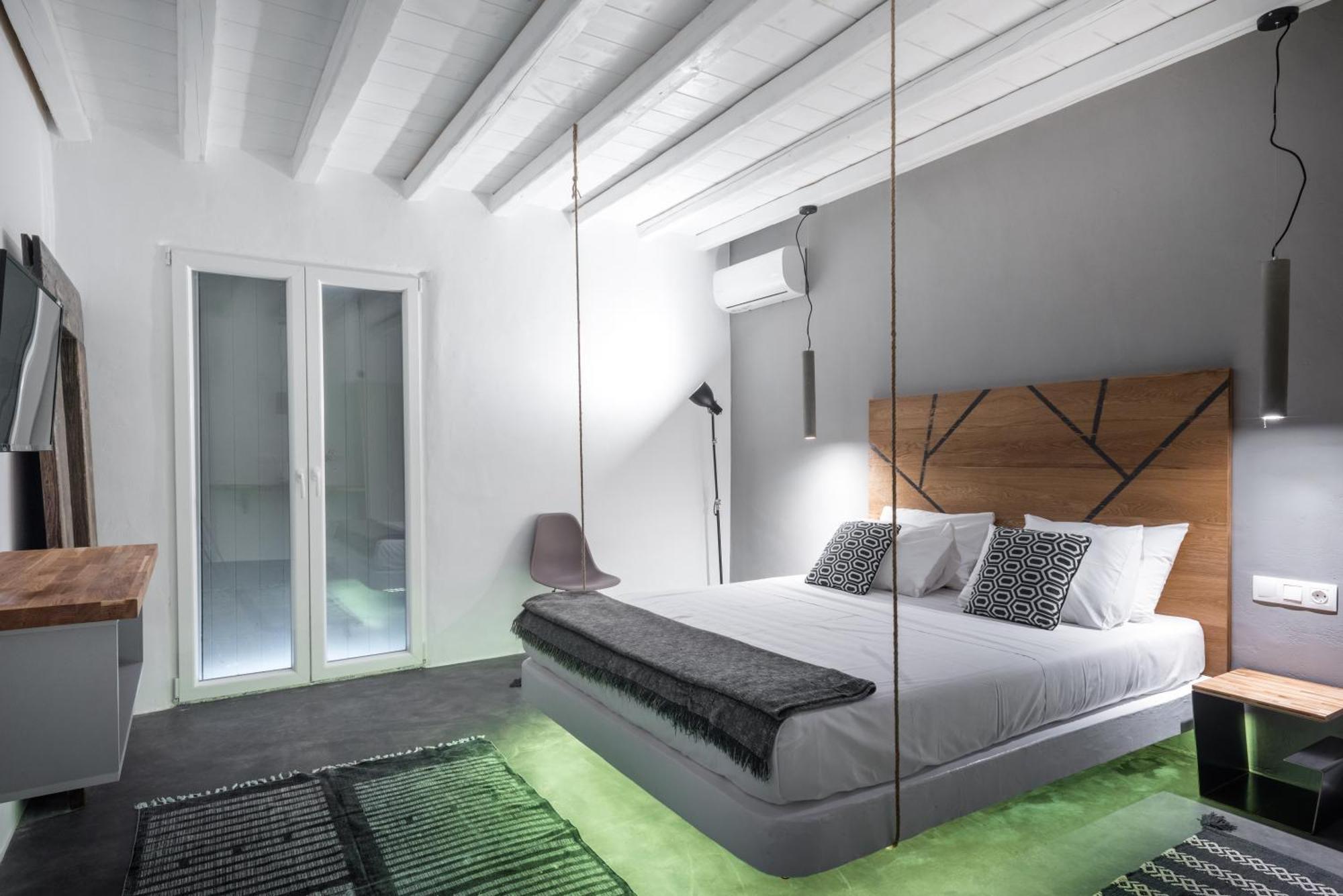 Sea Rock & Sky Private Mykonos Residence Merchia Beach 외부 사진
