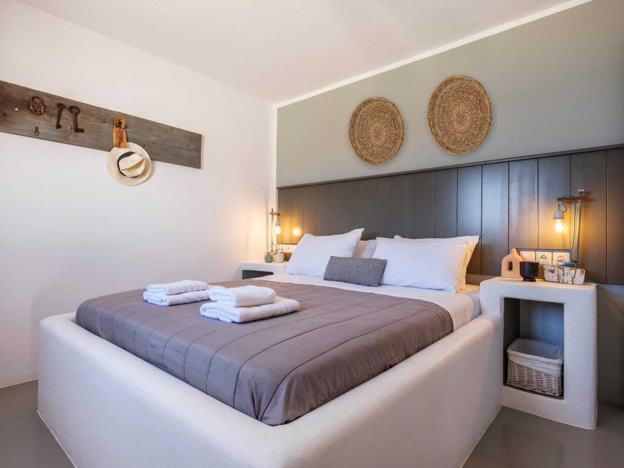 Sea Rock & Sky Private Mykonos Residence Merchia Beach 외부 사진
