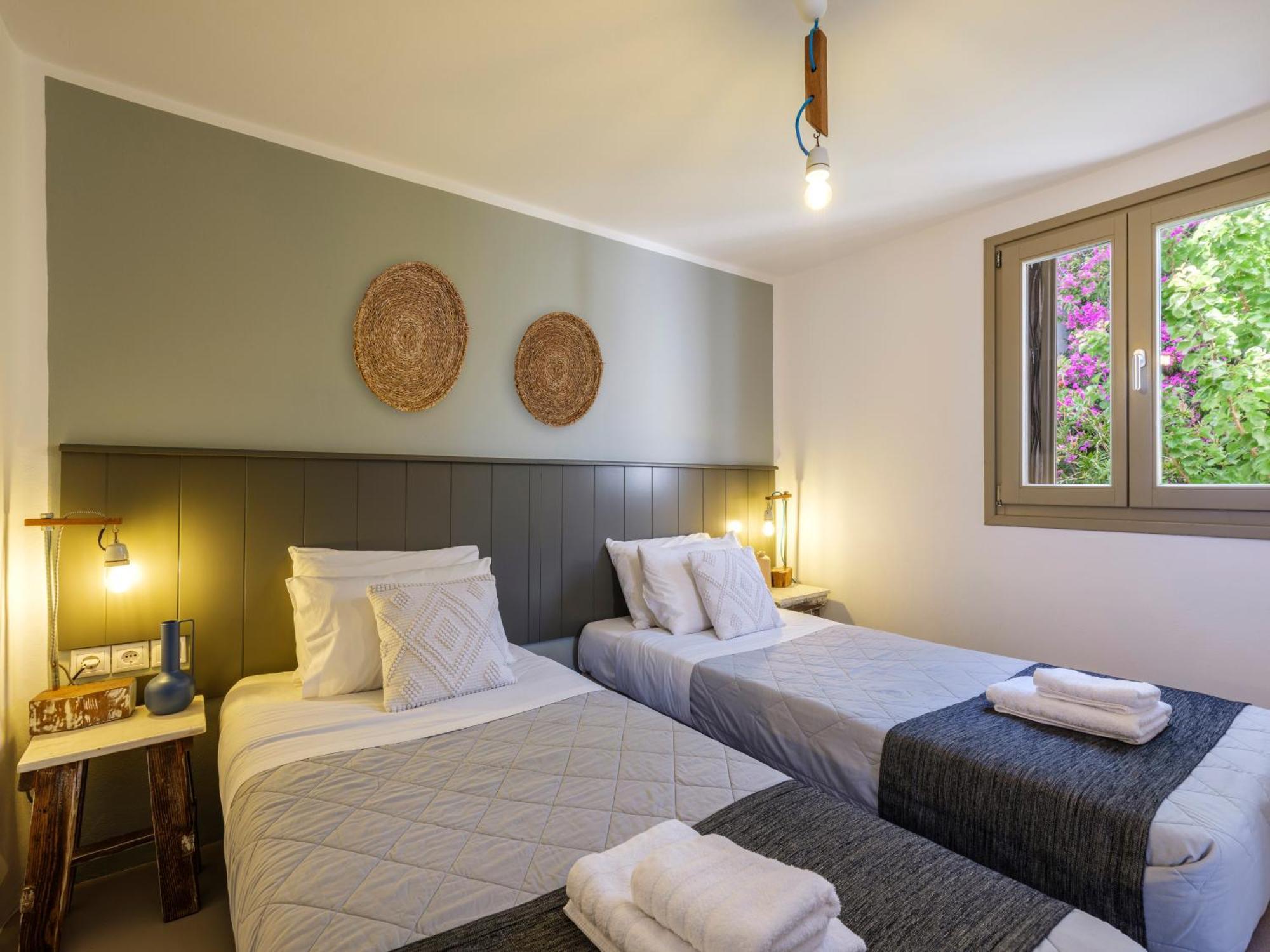Sea Rock & Sky Private Mykonos Residence Merchia Beach 외부 사진