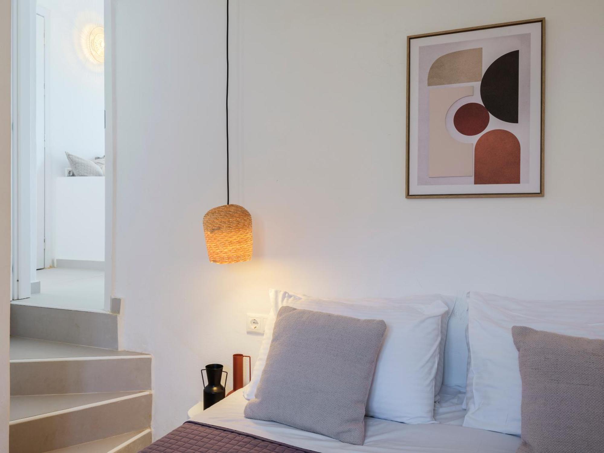 Sea Rock & Sky Private Mykonos Residence Merchia Beach 외부 사진