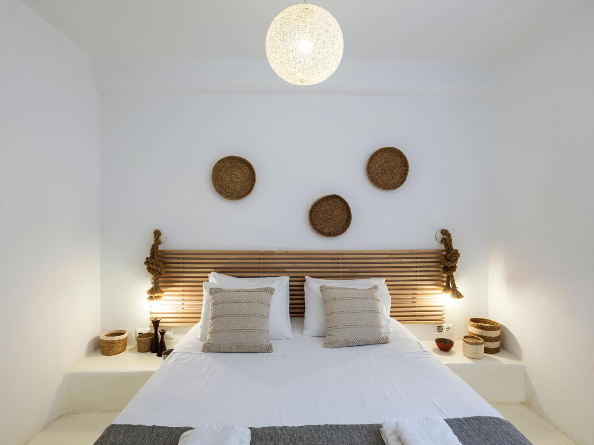 Sea Rock & Sky Private Mykonos Residence Merchia Beach 외부 사진
